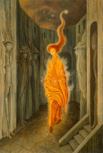 REMEDIOS VARO Surrealism Poster or Rolled Canvas Print "La llamada (The Call)" - Picture 1 of 1
