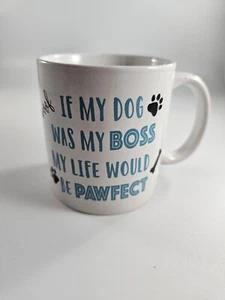 Royal Norfolk Conversation Kaffee Tee Becher, Hund, Arbeit, Boss, Tasse 14 Unzen - Bild 1 von 6