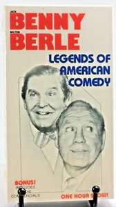 Sealed NEW VHS Jack Benny and Milton Berle Legends of American Comedy 1990 Humor - Picture 1 of 2