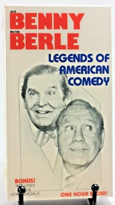Sealed NEW VHS Jack Benny and Milton Berle Legends of American Comedy 1990 Humor - Image 1 of 2