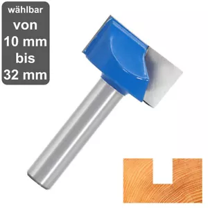 Nutfräser HM (HW) für Holz und Kunststoff 8mm Schaft Nutenfräser Grundschneidend - Bild 1 von 31