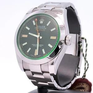 Pre-Owned Rolex Rolex Milgauss Stainless Steel Black Dial, 40mm 116400GV - Picture 1 of 8