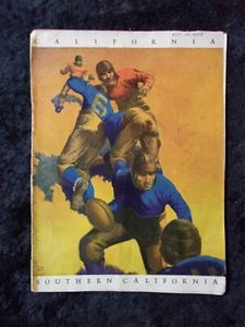 Vintage October 20, 1928 California vs USC College Football Program 208 - Picture 1 of 1