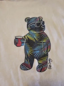 Riot Society Shirt Men's Graphic Crew Neck Short Sleeve MED pink #HS166 - Picture 1 of 6