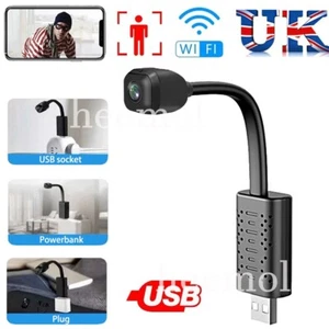 Mini Wifi Surveillance Camera USB 120° Motion Detection Night Vision IP Camera - Picture 1 of 24