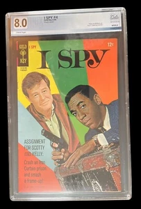 I Spy #4 CGC 6.0 Bill Cosby and Robert Culp Gold Key 1968 OW/W Pages - Picture 1 of 4