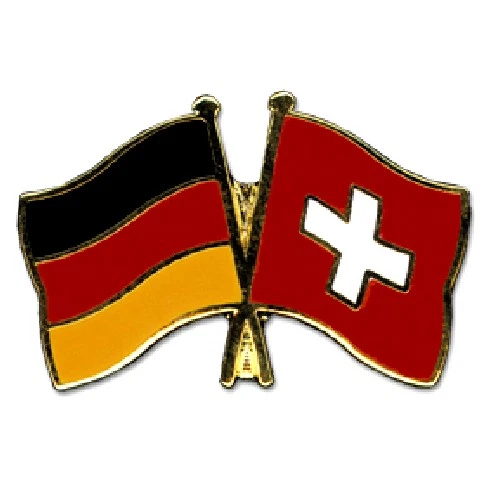 Freundschaftspin Deutschland-Schweiz - Bild 1 von 1