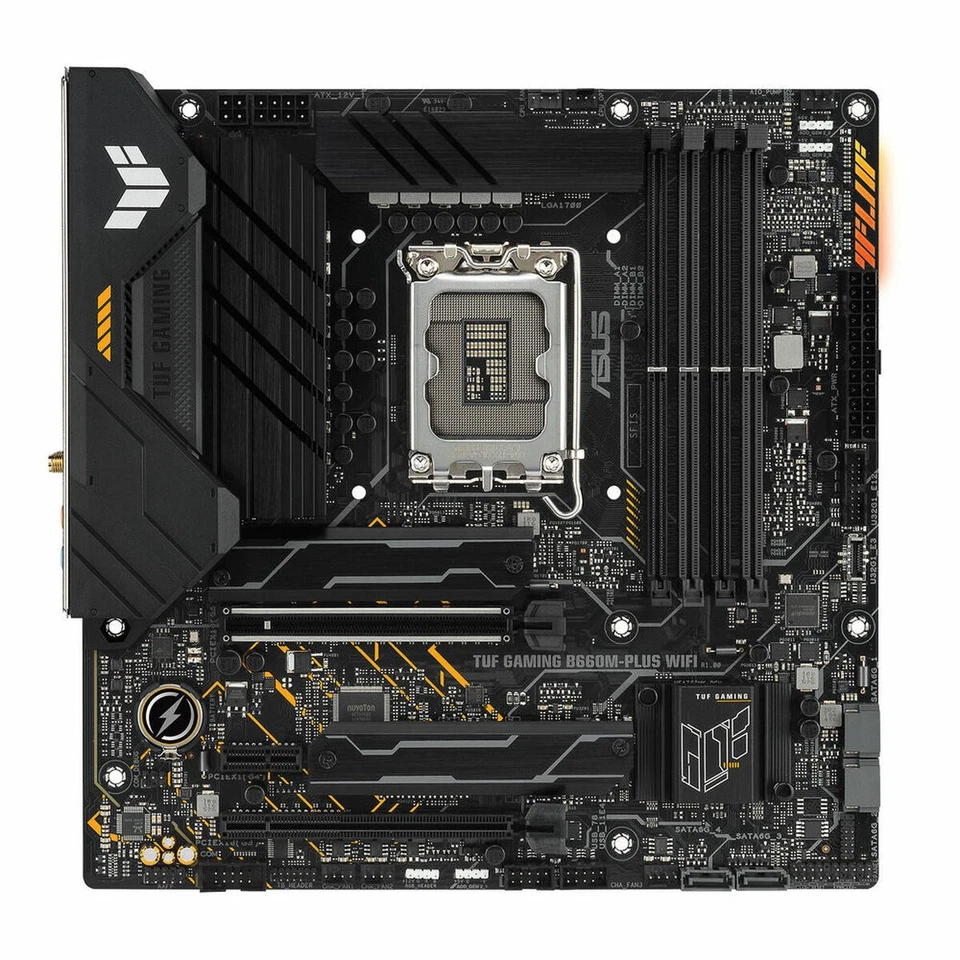 Placa Base Asus TUF GAMING B660M-PLUS WIFI LGA 1700 INTEL B660 - Imagen 1 de 1