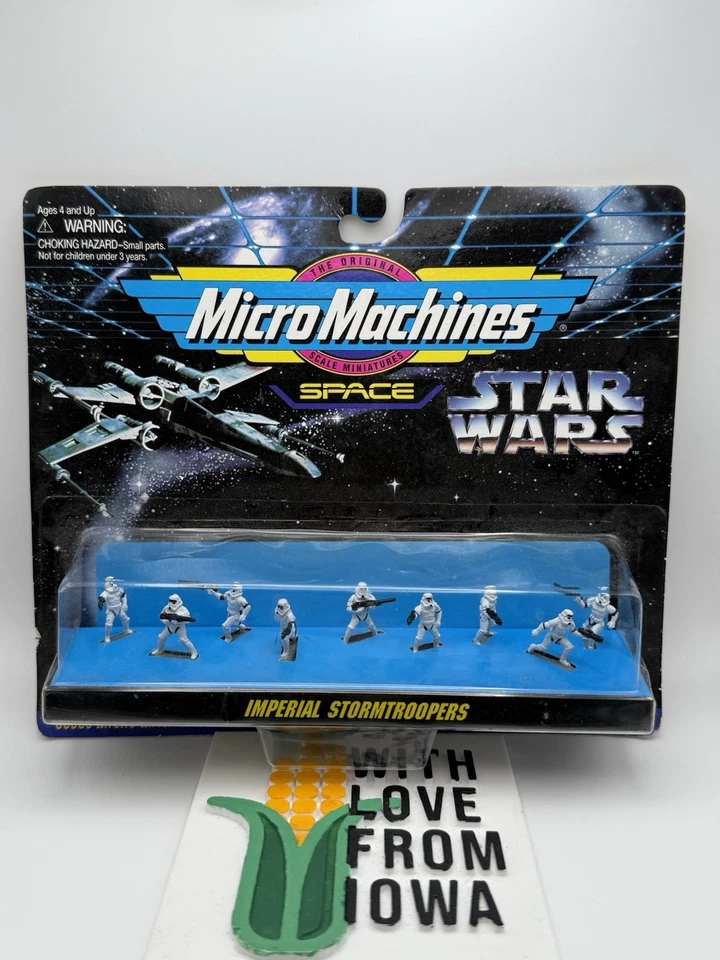 1996 IV Star Wars Micro Machines Galoob 65860 Imperial At-At Probot Vtg