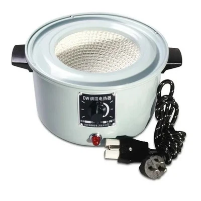 Manto de calefacción eléctrico ajustable en temperatura, cuenco de calefacción de fondo redondo Foto 1 de 4