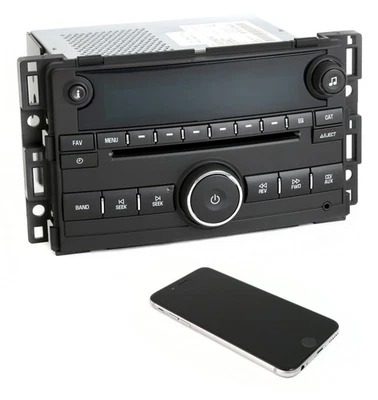 Chevrolet Cobalt & Pontiac G5 09-10 радио AM FM CD с обновлением Bluetooth 25834576 - Изображение 1 из 4