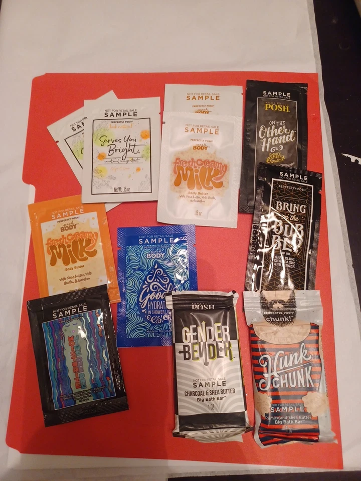 Perfectly Posh Samples 11 Mixed In Photo - Image 1 of 1
