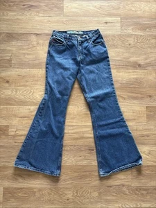 Vintage Y2K MUDD Jeans 90's Bell Bottom Low-Rise Size 9 Flare - Bild 1 von 7
