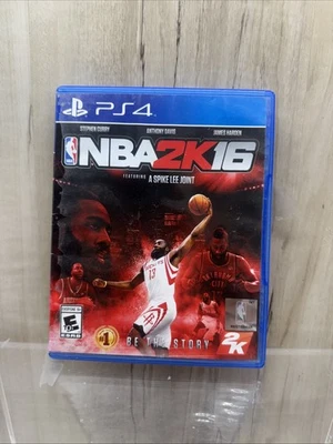NBA 2K16 Playstation 4 PS4 Anthony Davis CIB Clean Disc Free Shipping  - Image 1 of 4