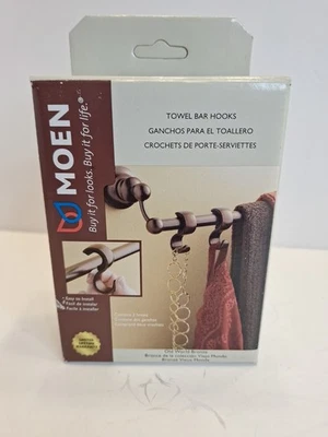 Крючки для полотенца Moen бронза Old World DN9203OWB содержат 2 крючка - Изображение 1 из 4