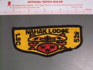 Boy Scout OA 526 Nahak Lodge Early Flap 6801OO - Foto 1 di 1