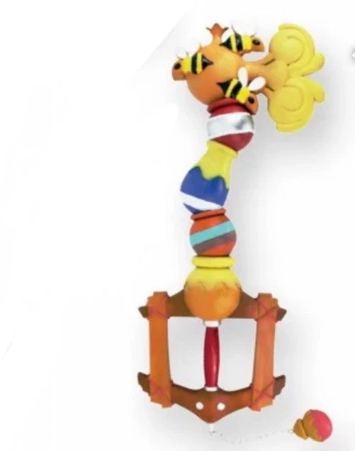 Kingdom of Hearts Hunny Spout Key Blade ПОЛНОРАЗМЕРНАЯ копия игры из пеноматериала для косплея 31"" - Изображение 1 из 1