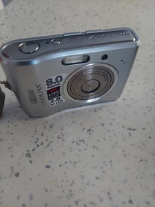 Nikon Digital Camera Coolpix L15 8.0MP Silver Tested lovely condition - Picture 1 of 9