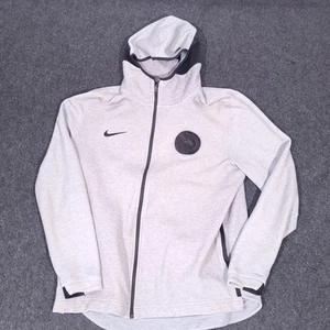 Nike Therma Flex Showtime Atlanta Hawks Hoodie Mens XL Gray Full Zip Basketball - Picture 1 of 15