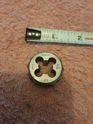 Snap On Tools 1/8 27 NPT 模具  — 第 1/4 张图片