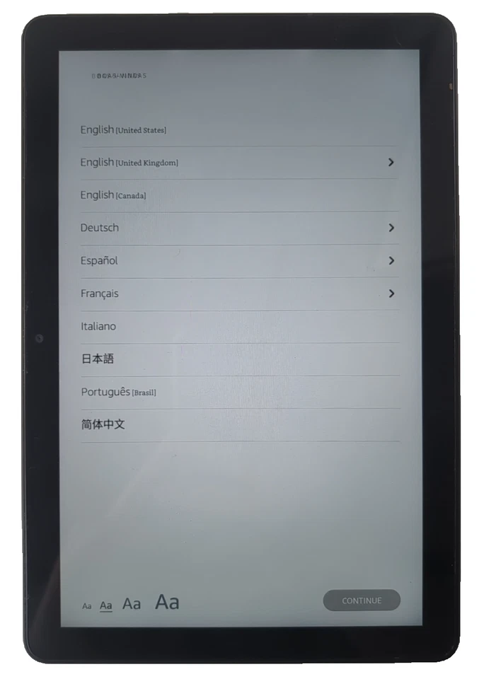 Amazon Fire HD 10, 11th Gen, 32GB Wi-Fi 10.1" T76N2B Kids Tablet Black & Blue - Image 1 of 4