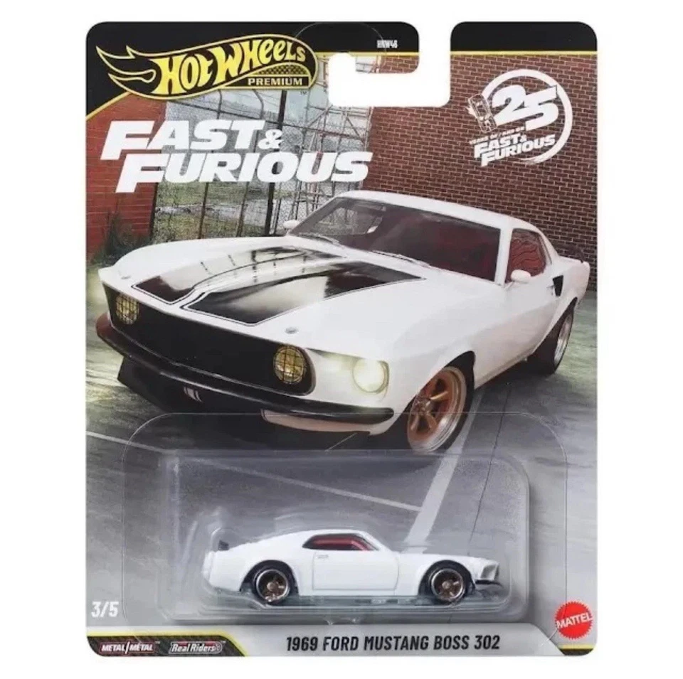 Ford Mustang Boss 302 1969 Hot Wheels Premium Fast and Furious 2026 Foto 1 de 1