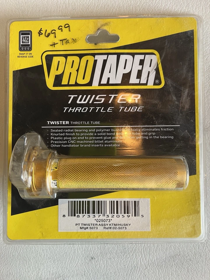 Pro Taper Twister Throttle Tubes - KTM/Husqvarna/Gasgas 4 stroke - 025073 - Image 1 of 1