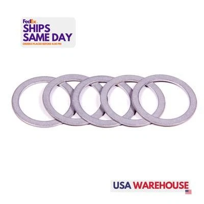 Aeroquip FCM3517, Set of 5 Natural Aluminum #12 Aluminum Crushwasher Performance - Image 1 of 4