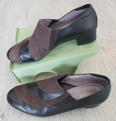 Zapatos informales BeautiFeel mocasines cómodos de tacón bajo para mujer talla 8,5 40 de cuero Foto 1 de 4