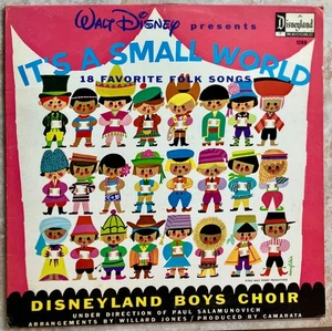 Walt Disney "It's A Small World" 12" Vinyl Record LP (S VG+/R VG+) - Picture 1 of 4