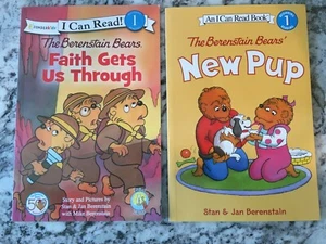 The Berenstain Bears Lot of 2 I Can Read Paperback Books Beginning 1 Reading - Picture 1 of 4