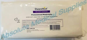 *64-Pieces* Dukal DawnMist Incontinence WashCloths 9" x 13" Wipes AW4746