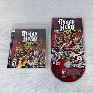 Guitar Hero Aerosmith (Sony PlayStation 3, 2008) PS3 CIB Complete - Picture 1 of 6