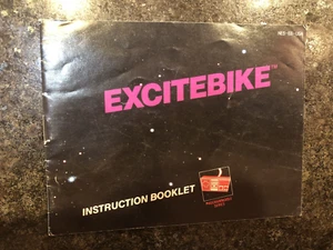 EXCITEBIKE MANUAL DE INSTRUCCIONES ORIGINAL LIBRO DE JUEGOS NINTENDO NES HQ - Imagen 1 de 1