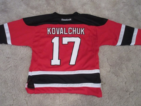 Ilya KOVALCHUK New Jersey Devils Red #17 Reebok Jersey Little Kids Size 4-7 Cover