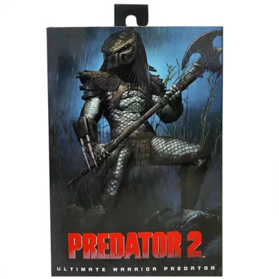 NECA Ultimate Warrior Predator Masked Hunter 7" Figure 1:12 Predator 2 Official - Image 1 of 4