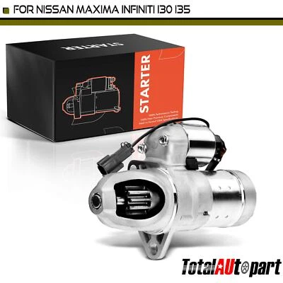 Motor De Arranque Nuevo para INFINITI I30 00-01 Nissan Máxima 00-03 1.4KW CCW 12V 11T Foto 1 de 4