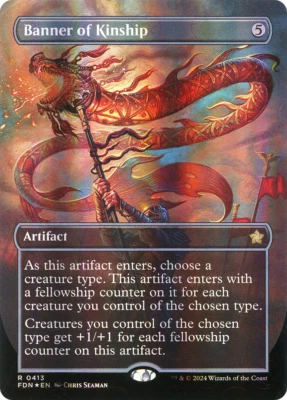 MTG - Banner of Kinship - Foundations - NM - EN - Mana Foil - Bild 1 von 3