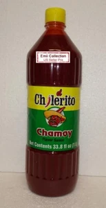 El Chilerito Chamoy salsa piccante messicana 33,8 fl oz 1 L nuovo - Foto 1 di 2
