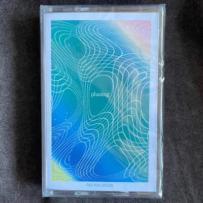 No Vacation NEW Phasing CASSETTE TAPE EP 2023 Dream Pop Shoegaze - Image 1 of 4