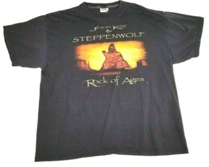 Vtg John Kay & Steppenwolf 35th Anniversary Tour 2001 T-Shirt 2-Sided XL (T4E) - Picture 1 of 5