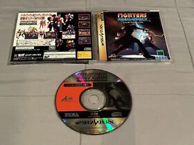 Fighters Megamix Sega Saturn SS Japan Import US Seller Excellent Disc