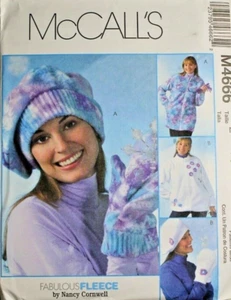 McCall's 4666 Misses Jackets Hat & Mittens Sewing Pattern XS-S-M 4-6-8-10-12-14 - Picture 1 of 2