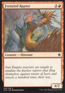 FRENZIED RAPTOR 146/279 IXALAN MTG MAGIC CASI NUEVO - Imagen 1 de 1