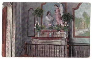 The AGONY OF JESUS  Basilica STE ANNE BEAUPRE Quebec Canada Postcard DB - Picture 1 of 2