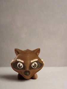 Mapache articulado posable - Imagen 1 de 3