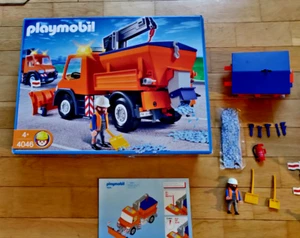 Playmobil 4046 Odśnieżarka Straßemeisterium Samochód Żuraw Solniczka w oryginalnym opakowaniu - Zdjęcie 1 z 6