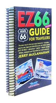 EZ66 Guide for Travelers 5th edition (2023) Route 66 Maps - Brand New!
