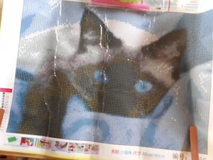 5D Diamond Painting Full Set DIY Diamant Malerei Katze, DIY Diamond Painting - Bild 1 von 2