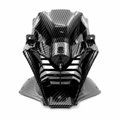 Middle Front Upper Nose Fairing Cowl For YAMAHA YZF R6 2006 2007 Carbon Fiber - Image 1 of 4